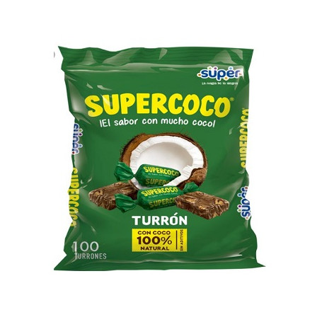 1554 - TURRON SUPER COCO 18X100 - LA ESTRELLA