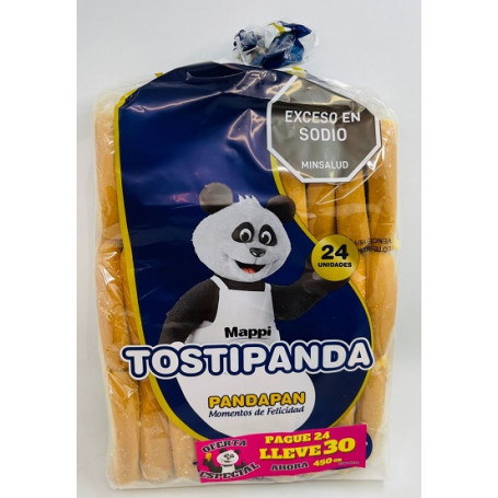 13563 - PANDA TOSTADA PAGUE 24 LLVE 30 UNIDADES - LA ESTRELLA