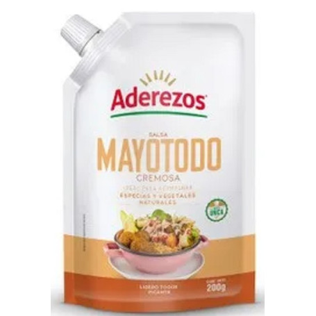 25006 - SALSA MAYOTODO ADEREZOS 200G DP          - LA ESTRELLA