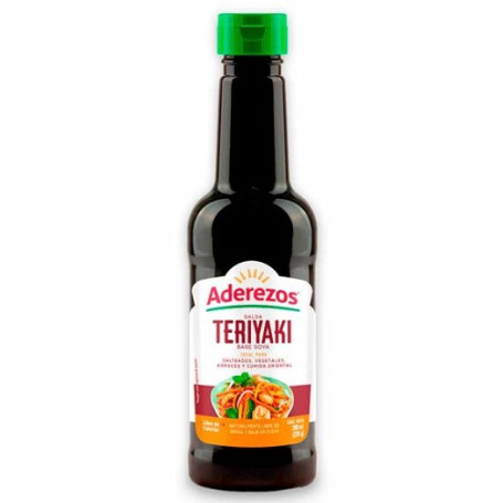 25023 - SALSA TERIYAKI ADEREZOS 220 G PET        - LA ESTRELLA