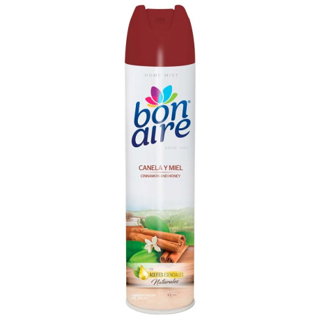 24835 - BONAIRE SPRAY 400 ML CANELA Y MIEL       - LA ESTRELLA