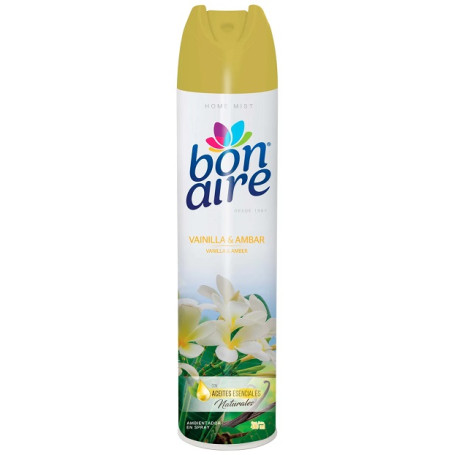 24837 - BONAIRE SPRAY 400 ML VAINILLA AMBAR      - LA ESTRELLA